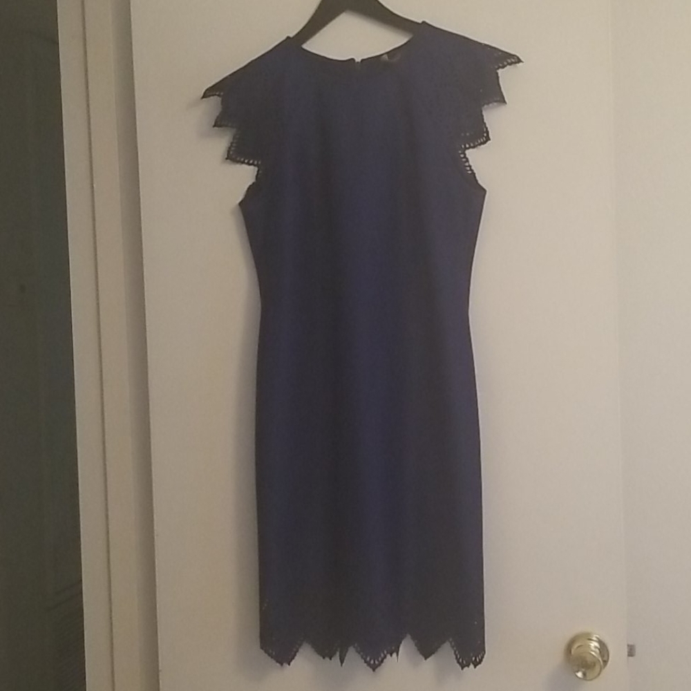 Blue dress